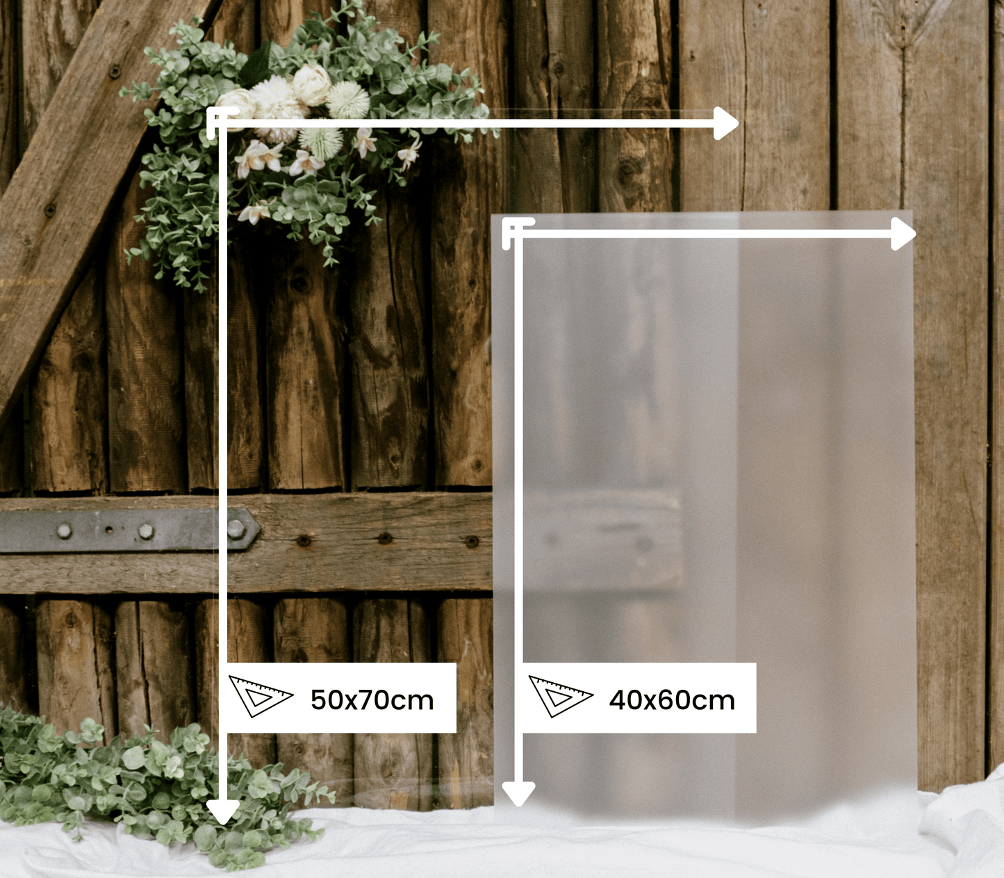 Willkommen und Ablaufplan “Khloe” – Acrylschild