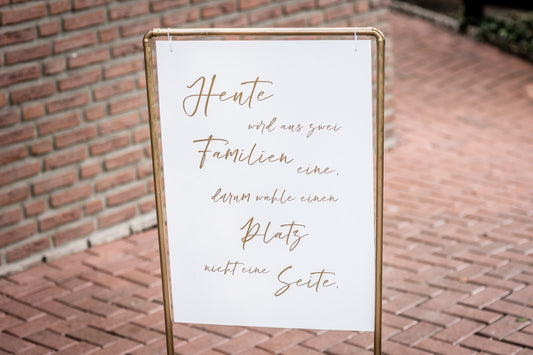 Hochzeitsschild-Checkliste: Ihr vollständiger Leitfaden für perfekte Hochzeitsschilder