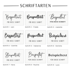 Pure | Tischnummer hoch (Holz)
