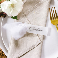Platzkarte Velum Chiffon