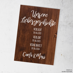 Pure | Liebesgeschichte (Holz)
