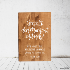 Pure | Unplugged Wedding 1 (Holz)