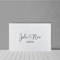 Pure Lines | Gästebuch-Schild