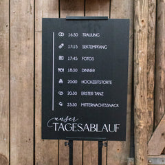 Align | Tagesablauf hoch (Hartschaum)