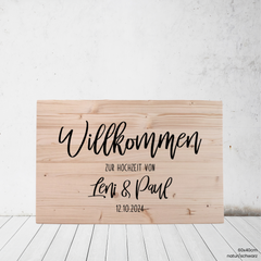 Pure | Willkommen quer (Holz)
