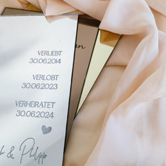 Claire | Unsere Liebesgeschichte (Spiegelacryl)